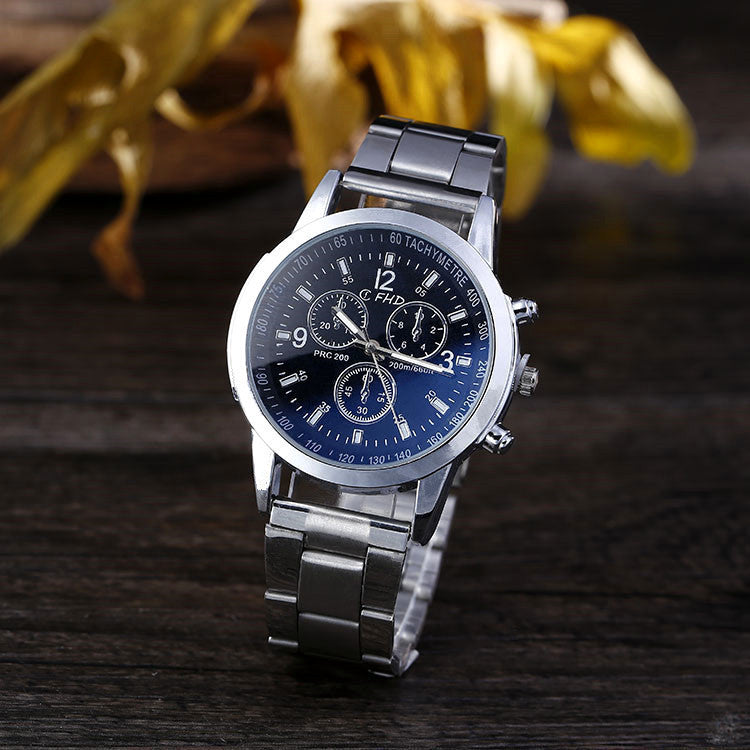 Steel strap watch men