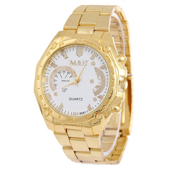 Men watch gold